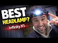 INFINITY X1 Headlamp Review 1500 LUMENS Tested In The DARK