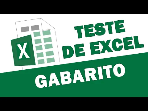 Download MP3 TESTE de EXCEL para ENTREVISTA de EMPREGO - GABARITO