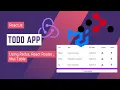 Build a Todo App in Reactjs using React Redux Mui table