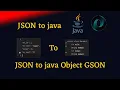 java Convert JSON object to java object in 1 line with Gson