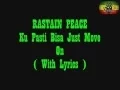 Lagu Rastain Peace - Ku Pasti Bisa Just Move On + Lirik