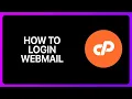 How To Login cPanel Webmail Tutorial