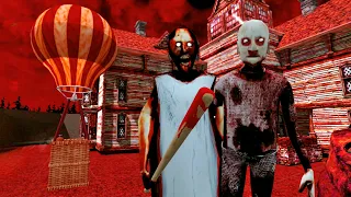 Granny 3 V1.3 Hot Air Balloon Escape In Nightmare Mode