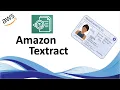 Amazon Textract AWS FOR BEGINNERS