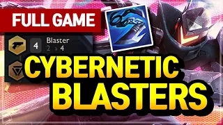 Cybernetic Blasters Comp? (Ekko Carry) - Teamfight Tactics Full Game | TFT Galaxies | Diamond