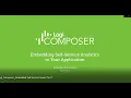 Logi Composer - Embedding Self Service Analytics into Your Application