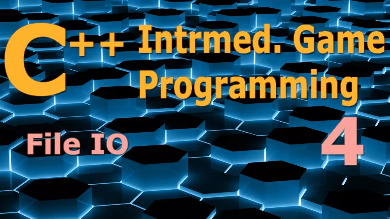 Intermediate C++ Game Programming DirectX [File IO] Tutorial 4
