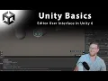 Intro to Unity Hub Editor UI in Unity 6