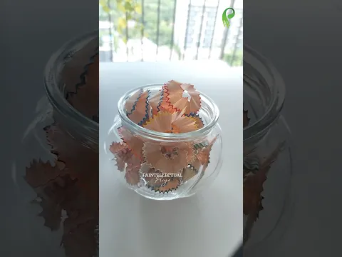 Cutest DIY with Pencil Waste 😱 #shorts