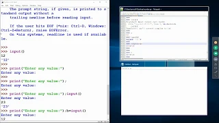 Python 3 Tutorial 009 - Standard Using input and print Function