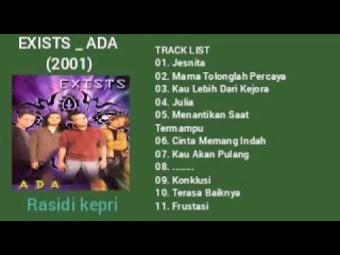 Download MP3 EXISTS _ ADA (2001) _ FULL ALBUM