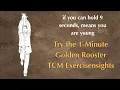 You are still young if you can hold for 9 seconds_ Try the 1-Minute Golden Rooster TCM Exercise|
