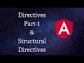 Directives part-1 Angular tutorials Structural Directives