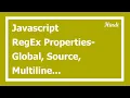 83 Regular Expression Properties in Hindi RegEx tutorial in Hindi