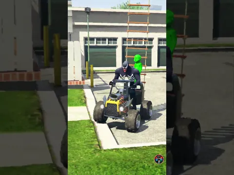 تحدي الأبطال الخارقون #spiderman #ironman #batman #superman #gta5