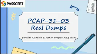 2021 New Certified Associate in Python Programming PCAP-31-03 Dumps - 120 Q As