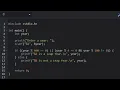 Write a program to check whether a year is a Leap Year or not C Language