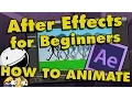 After Effects Tutorial Beginner How To Make a Cartoon Animation