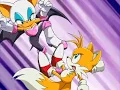 Sonic X Comparison Tails VS Rouge Japanese VS English