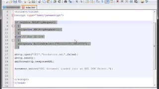 XML PART 10 XML DOM