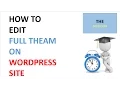 HOW TO EDIT WORDPRESS THEAM 2017 Customize any Wordpress Theme - Understanding style css header