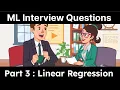 Machine Learning Interview Questions Linear Regression