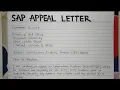 How To Write SAP Satisfactory Academic Progress Appeal Letter Step by Step Guide Writing Practices