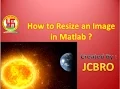 How to Resize an Image in Matlab