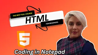 HTML Tutorial Start coding in notepad web development tutorial - part4
