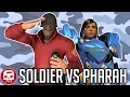 Download Lagu SOLDIER VS PHARAH RAP BATTLE by JT Music (Overwatch vs TF2)