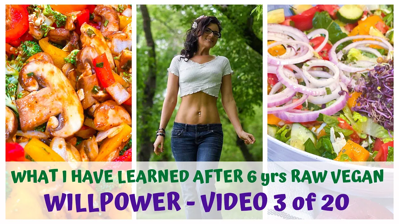 WILLPOWER  WHAT I LEARNED AFTER 6yrs RAW FOOD VEGAN  VIDEO 3/20