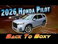 2026 Honda Pilot Review Passport With A Third Row