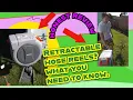 VEVOR Retractable Hose Reel Review 100ft Heavy-Duty hose How to install a hose reel on a pole