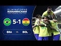 BRASIL vs BOLIVIA 5-1 RESUMEN ELIMINATORIAS SUDAMERICANAS FECHA 1