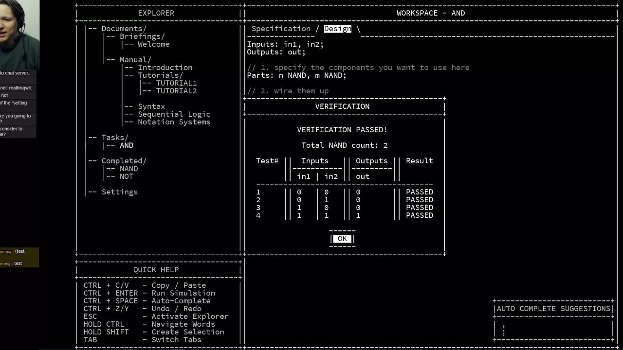 Designing a CPU — MHRD [Blind!] — Bisqwit Plays Indie Games (Any% speedrun WR 3:02:07)