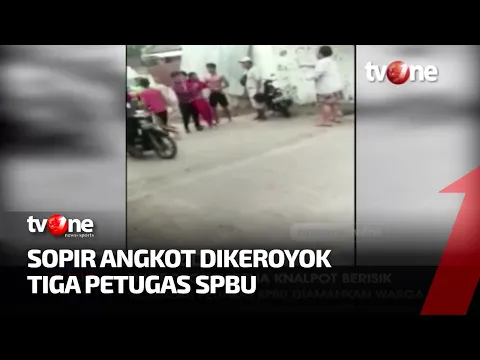 Geber Gas Mobil Ketika Isi BBM, Supir Angkot Ditusuk Petugas SPBU