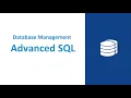Advanced SQL
