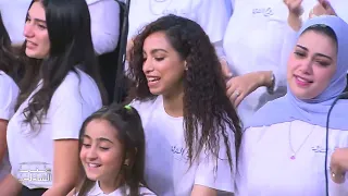 المايسترو بكى من جمال الأغنية وأداء كورال روح الشرق دندنها