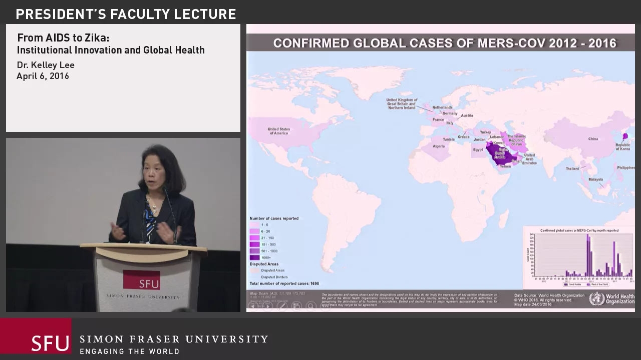 From AIDS to Zika: Institutional Innovation and Global Health (Dr. Kelley Lee)