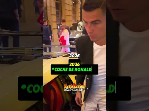 Ronaldo tenía una bicicleta de $200… y ahora compra un Bugatti 🚴🥶