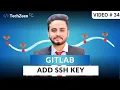DevOps Tutorial GitLab Generate Add SSH Key in GitLab 2025