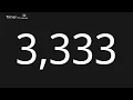 3333 Second Countdown Timer