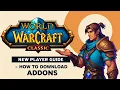 New Player - How To Download Addons Curseforge Wow Classic