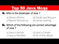 Java Programming MCQ Java mcq questions and answers