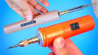 Amazing Mini Tools made with recyclable materials