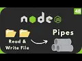 Nodejs Tutorial HTTP Server for Reading and Writing File using Pipe