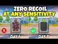 Download Lagu How To Get ZERO RECOIL at Any Sensitivity | Zero Recoil Sensitivity | BGMI/PUBG Mobile