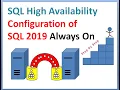 How to Create SQL 2019 Always ON High Availability