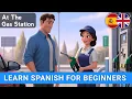Download Lagu Learn Spanish with a Simple Conversation For Beginners: At The Gas Station ⛽