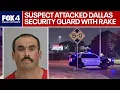 Man accused of beating Dallas security guard with rake